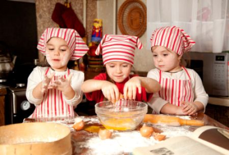 Chefs in action